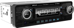 Caliber Autoradio met Bluetooth - USB, SD, AUX, FM - 1 DIN - Enkel DIN - Retro Oldtimer Look - Handsfree bellen (RMD120BT-B) — thumbnail 5