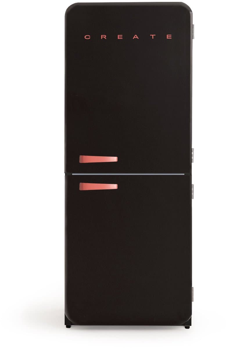 CREATE - Koelkast in retro stijl - FRIDGE RETRO COMBI 401 L — afbeelding 1