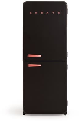 CREATE - Koelkast in retro stijl - FRIDGE RETRO COMBI 401 L — thumbnail 1