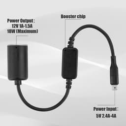 Allecto Plus - USB C auto adapter 12V/18W voor sigarettenaansteker met voedingskabel - auto accessoire voor radardetector, LED verlichting, dashcam en GPS navigatie — thumbnail 5