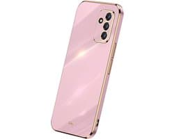 Allecto Plus - Siliconen hoesje met Electroplating voor Honor X8, Paars, Schokbestendig, Anti-kras