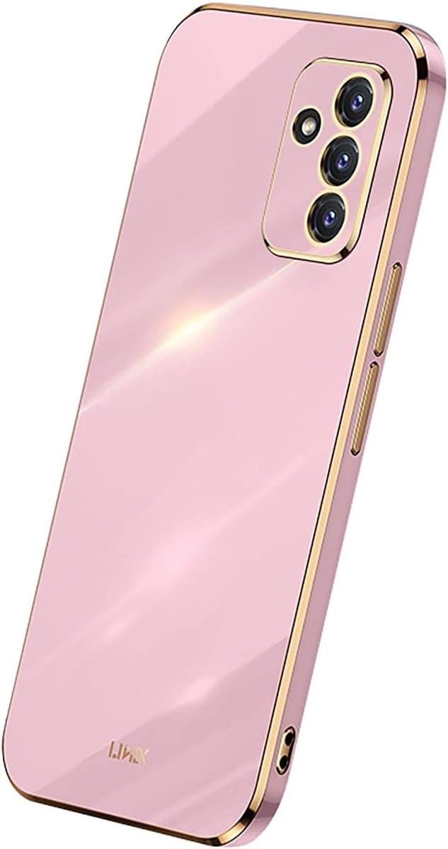 Allecto Plus - Siliconen hoesje met Electroplating voor Honor X8, Paars, Schokbestendig, Anti-kras — afbeelding 1