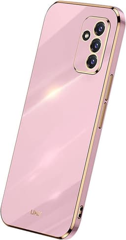 Allecto Plus - Siliconen hoesje met Electroplating voor Honor X8, Paars, Schokbestendig, Anti-kras — thumbnail 1