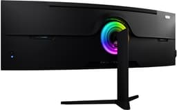 Arozzi Nova 49" Gaming Monitor - Curved - DQHD VA - 165Hz - USB-C - Zwart — thumbnail 2