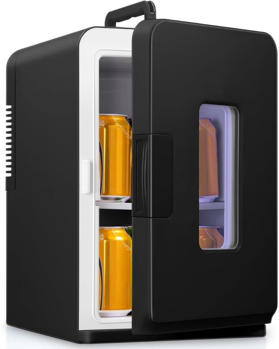Mini Koelkast - Minibar - Skincare Fridge - Zwart — afbeelding 1