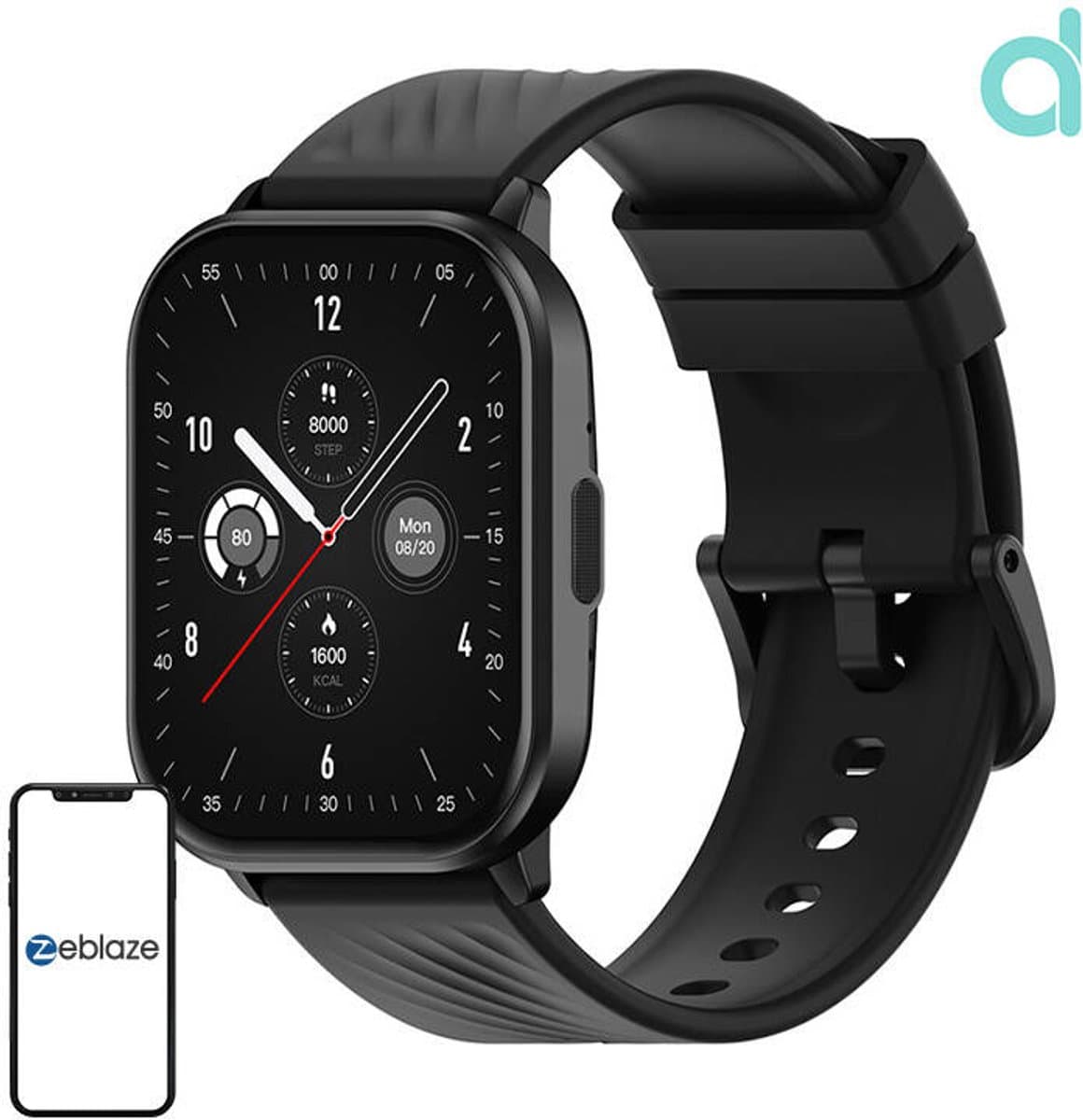 Zeblaze Smartwatch Gts 3 Fitnesshorloge Voor Android Ios Gezondheidsmonitoring — afbeelding 1