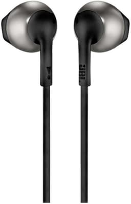JBL Tune 205 - Earbud Oordopjes Bedraad - Oortjes met Microfoon - 3.5 mm Koptelefoon Aansluiting - Half-open In-ear - Pure Bass Sound - Zwart — thumbnail 3