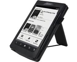 Goodline® - Hoesje geschikt voor de Sony PRS-T1 - 2in1 Stand Cover / Hoesje / Sleepcover - Zwart