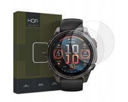 Hofi Gehard Glas Pro+ 2-Pack Voor Garmin Fenix 8 (51 Mm) 9H Bescherming