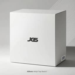 JGS Premium - Dubbele hoekventielen van roestvrij staal - Set van 2 - Voor wasmachine en boiler - Zilverkleurig - Installatie van 1 inlaat en 2 uitgangen — thumbnail 2