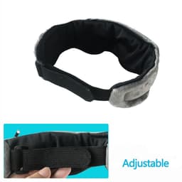 Slaapmasker met koptelefoon Bluetooth 5.0 Zwart — thumbnail 3