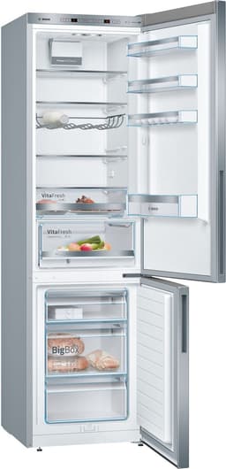 Bosch KGE39ALCA - Serie 6 - koel-vriescombinatie - VitaFresh: houdt etenswaren langer vers in gekoelde lades - RVS — thumbnail 10