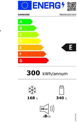 Samsung RB50DG601ES9 - Koel- en vriescombinatie - Extra Breed - 508 liter - Platina — thumbnail 12