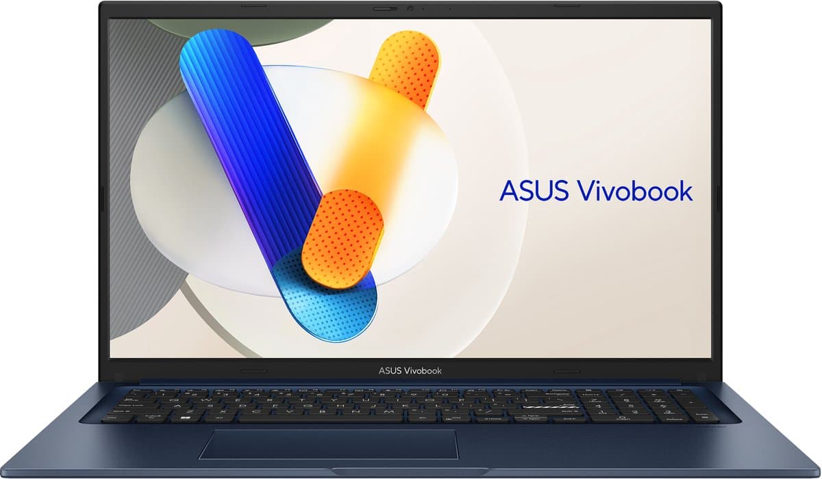 ASUS Vivobook 17 X1704VA-AU952W - 17.3" FHD - Intel Core 5 120U - 512GB M.2 SSD - 16GB Geheugen - Toetsenbordverlichting - Windows 11 Home — afbeelding 1
