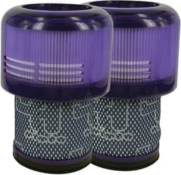 Multaparts® HEPA Filter cassette (set a 2 stuks) geschikt voor Dyson V11 & V15 - Wasbaar - | Gemaakt van duurzaam katoen en eenvoudig te reinigen | Meet op voor je besteld | Vervanger voor Dyson 970013-02 — thumbnail 1