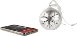 EPOK - Lichtgevende Kerstbal met Bluetooth Speaker en Kerstmuziek - Zilver — thumbnail 2