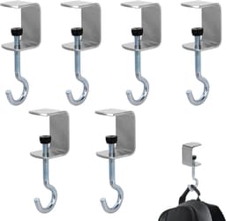 Bureautashaken - Draagbare Handtashanger - 6 Stuks - Verstelbaar — thumbnail 1