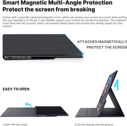 Mobile Pixels Fold QHD - Portable Monitor - 16 inch Monitor - QHD - Draagbaar Beeldscherm - Draagbare Monitor — thumbnail 3