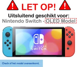Screenprotector Geschikt voor Nintendo Switch OLED Screenprotector Tempered Glass Screen Protector Gehard Glas — thumbnail 2