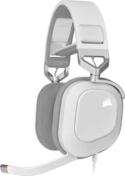 Corsair HS80 - Bedrade Gaming Headset - RGB - Dolby Audio 7.1 Surround - Wit - PC — thumbnail 2