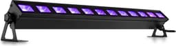 Blacklight - BeamZ BUV123 LED blacklight bar met 12x 3W UV LED's — thumbnail 1