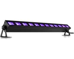 Blacklight - BeamZ BUV123 LED blacklight bar met 12x 3W UV LED's