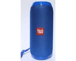 Bluetooth speaker - Muziek box - TG117 - 10 watt - Blauw -