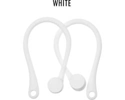 DW4Trading Airpod oorhaakjes - anti lost earhook - set van 2 stuks - siliconen wit