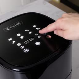 BluMill Digitale Airfryer - 8 Programma's - Timer - 5L - Te bedienen met Touch Screen of App — thumbnail 3
