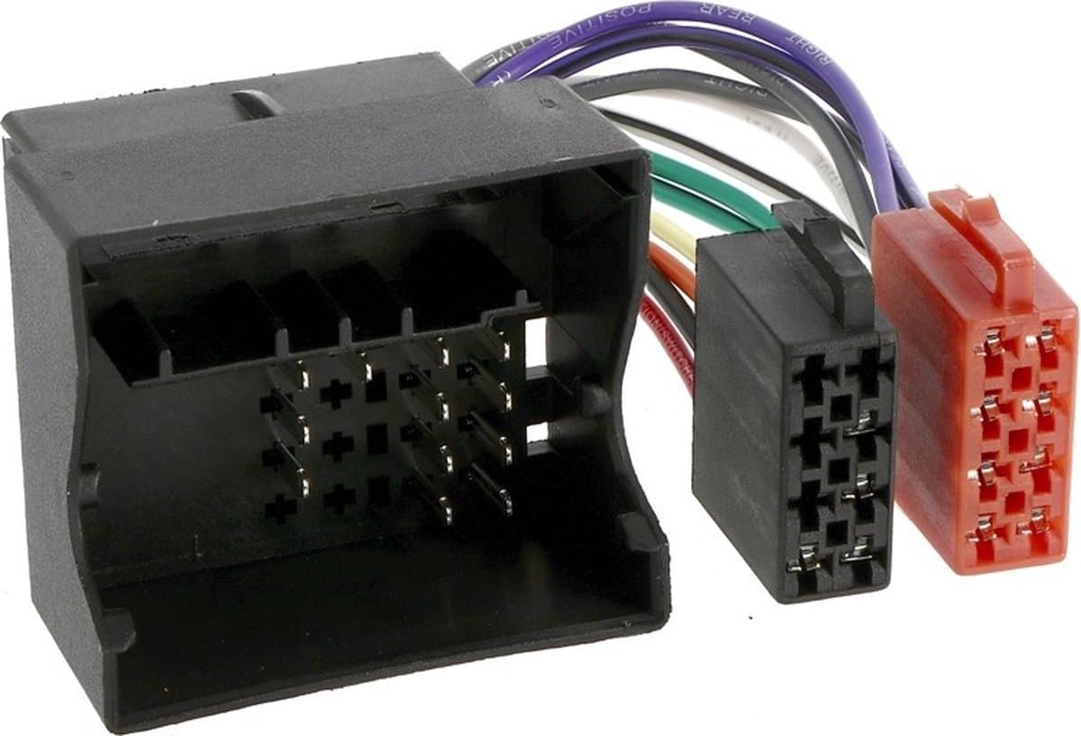 Geschikt voor Ford ISO kabel | Quadlock | verloopstekker voor autoradio — afbeelding 1