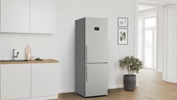 Bosch KGN367ICT - Serie 4 - Koelkast - Koel-vriescombinatie - 186 cm - Energielabel E - Total No Frost - Nooit meer ontdooien - VitaFresh XXL 0°C: houd etenswaren langer vers met extra ruime vershoudlades - RVS — thumbnail 6