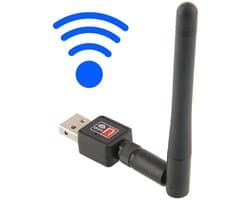 Wifi Adapter | Draadloze Mini USB-adapter | Wifi Versterker | Wifi Adapter USB | Wifi Antenne | 802.11N LAN Adapter| Network Dongle | USB Wifi Antenne voor PC Laptop Computer