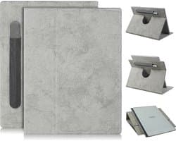 Xuanbeier Remarkable 2 Hoes - Met Roterende Functie En Penhouder - Remarkable 2 Cover - Grijs