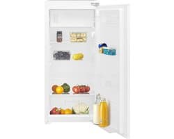 Inventum IKV1222S 122 cm energiezuinige inbouw koelkast - Zeer stil - Met vriesvak - 178 liter - Superkoelen - Supervriezen - Vakantiestand - Vershoudlade - Sleepdeur - Wit — thumbnail 1