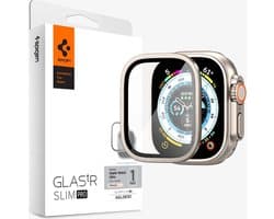 Spigen Glas.tR Slim Pro - Apple Watch Ultra 1 / 2 (49mm) Screen Protector Titanium