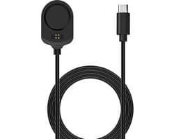 Oplader - USB C oplaadkabel - geschikt voor Garmin MARQ Gen 2 - space grey - 1 meter
