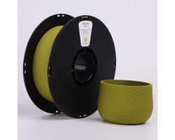 Kexcelled PLA Mat Mosterd Groen/Matt Mustard Green 1.75mm 1kg 3D Printer filament