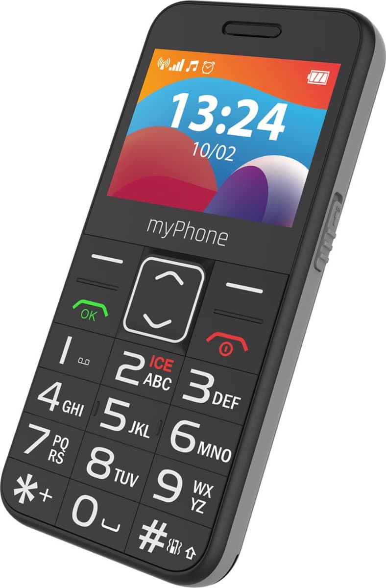 myPhone Halo 3 LTE - senioren mobiel - SOS knop - zaklamp - grote knoppen — afbeelding 1