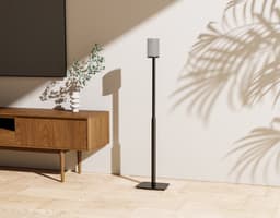 VVD - Speakerstandaard - Speaker Vloerstandaard - Vloerstandaard Sonos® Era 100 - Speaker Standaard - Speaker Statief - Luidspreker Standaard- Kabelmanagement - In Hoogte Verstelbaar - Verstelbaar - Standaard - Zwart — thumbnail 4