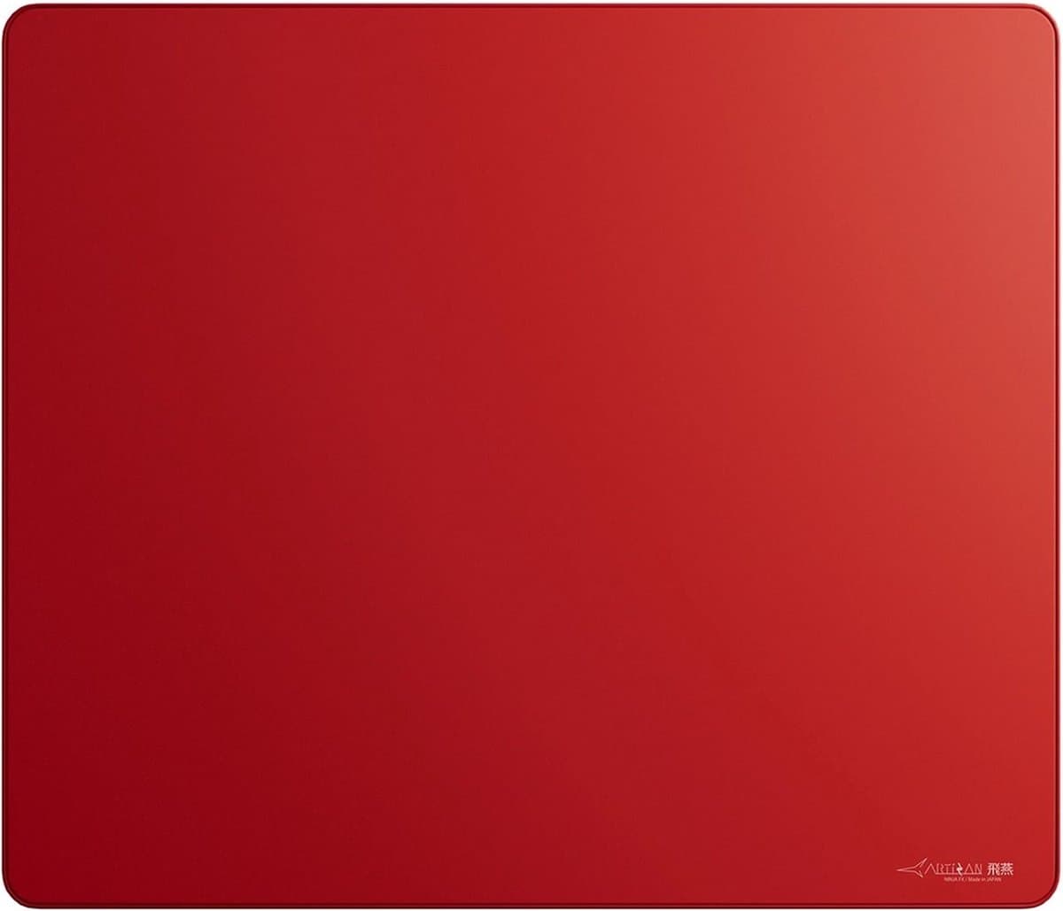 Artisan FX Hien XL - SOFT - Wine Red - FX-HI-SF-XL-R - Gaming Muismat — afbeelding 1