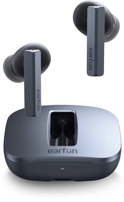 EarFun Air Pro SV - Bluetooth Oordopjes - Active Noise Cancelling - Draadloos Opladen - IPX5 Waterbestendig - Zwart — thumbnail 1