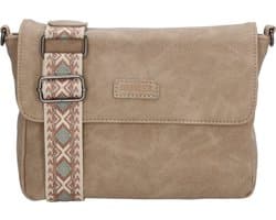 Beagles Malaga Crossbody Schoudertas met Trendy Schouderband