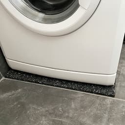 Rubbermagazijn - Anti trillingsmat wasmachine 125x100 Dikte 10mm — thumbnail 3