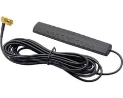 Caliber DAB Antenne - Actieve digitale antenne - DAB+ Antenne - SMA Male Plug - 3M Kabel - Merk onafhankelijk (ANT742-DAB)