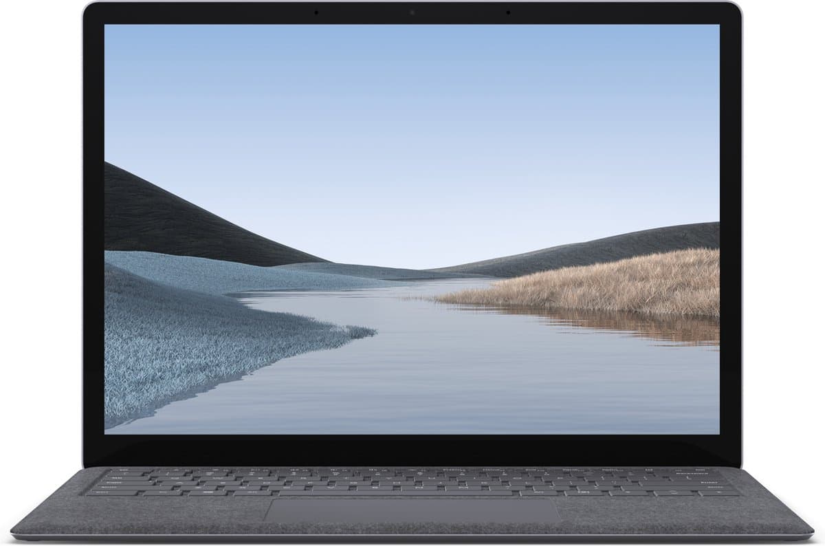 Microsoft Surface Laptop 3 Intel® Core™ i5 i5-1035G7 34,3 cm (13.5") Touchscreen 8 GB LPDDR4x-SDRAM 256 GB SSD Wi-Fi 6 (802.11ax) Windows 10 Pro Platina — afbeelding 1