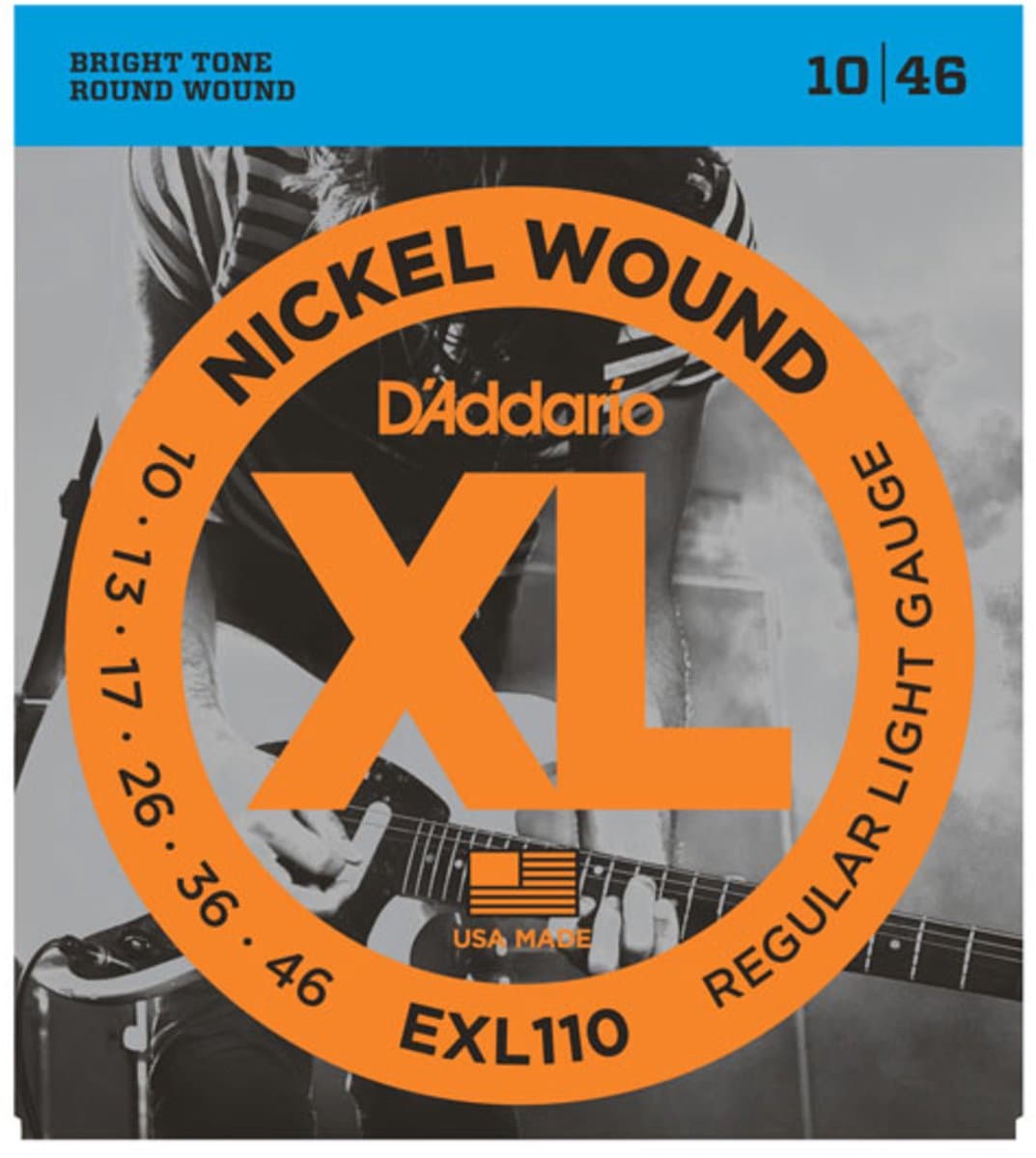 D'Addario EXL110 - Snarenset voor elektrische gitaar .010 -.046 — afbeelding 1