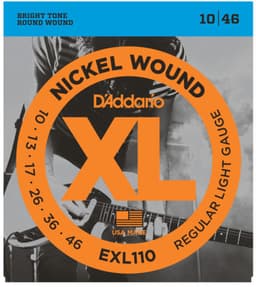 D'Addario EXL110 - Snarenset voor elektrische gitaar .010 -.046 — thumbnail 1