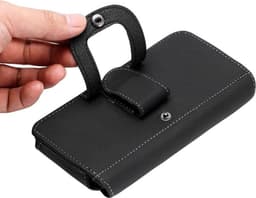 Vintage PU lederen heuptas riem draagtas telefoonzakje portemonnee voor tas Universeel Geschikt voor: iPhone / Samsung / Xiaomi / Motorola / Nokia - XXL — thumbnail 6