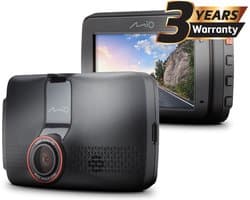 Mio MiVue 803 QHD dashcam met Wi-Fi - GPS en flitspaal-informatie - zwart
