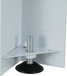 Wasmachine verhoger - Wasmachine sokkel - Wasmachine verhoger met lade - Wit - Stalen frame - Wasmachine opbouwmeubel — thumbnail 3
